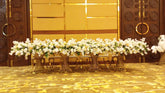 Premium White Flowers Wedding Decoration Package - Luxury Celebration Design